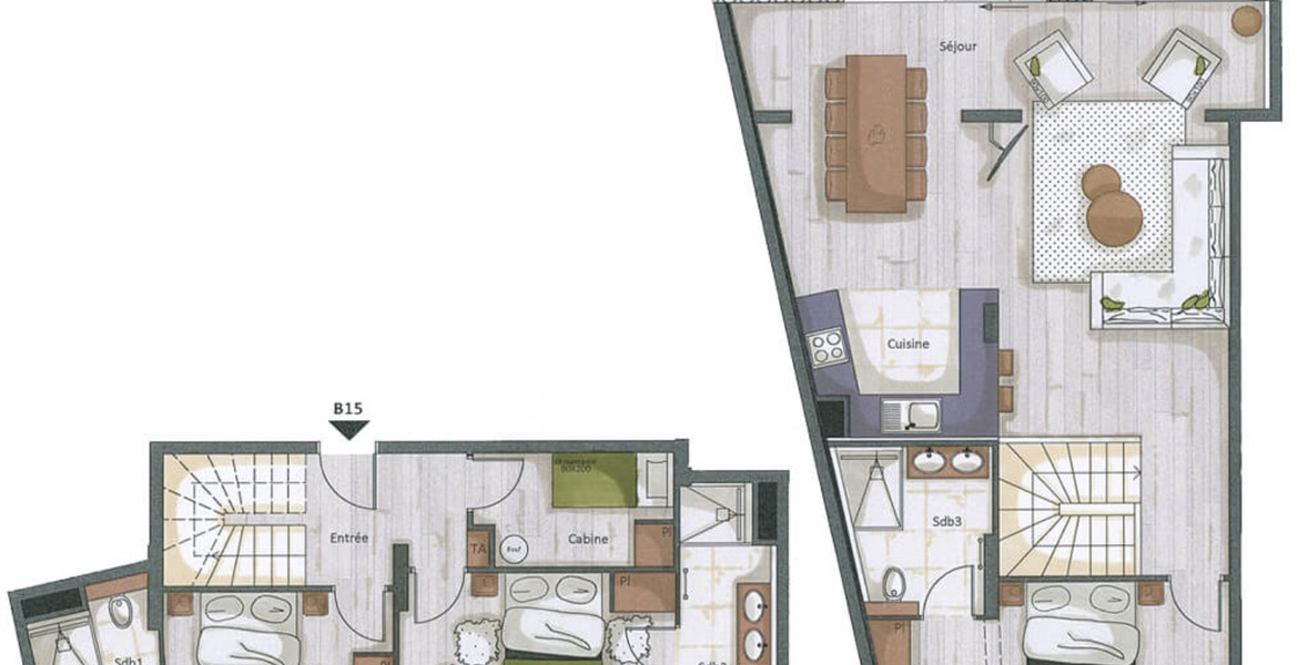 Apartment for rent in Courchevel 1650