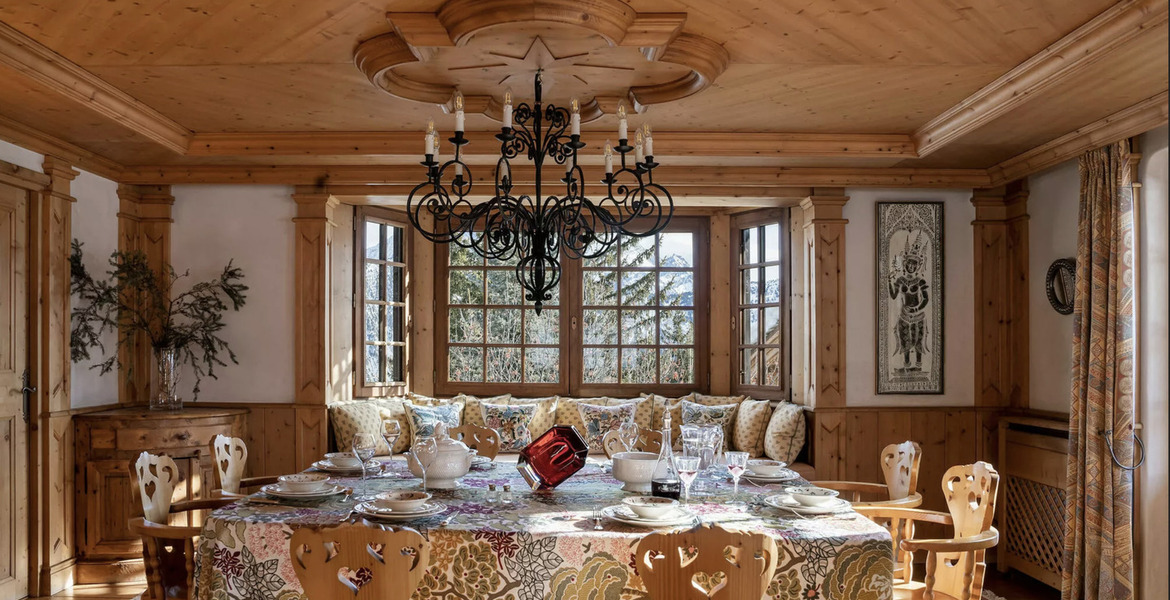 Chalet For Rent in Courchevel 1850 ski-in / ski-out Bellecôt