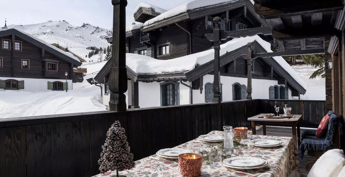Chalet For Rent in Courchevel 1850 ski-in / ski-out Bellecôt