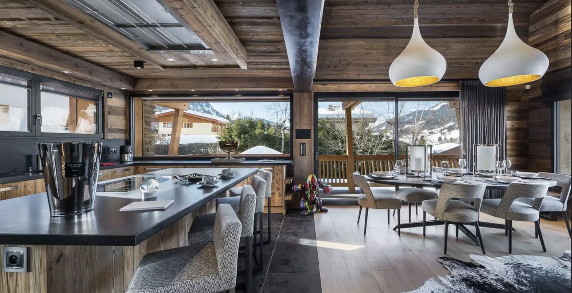 Chalet à louer à Megève - Centre
