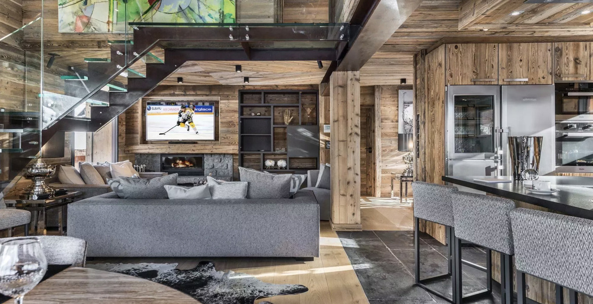 Chalet à louer à Megève - Centre