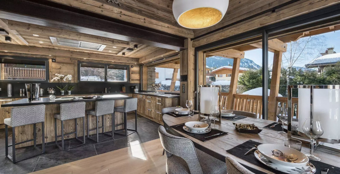 Chalet à louer à Megève - Centre