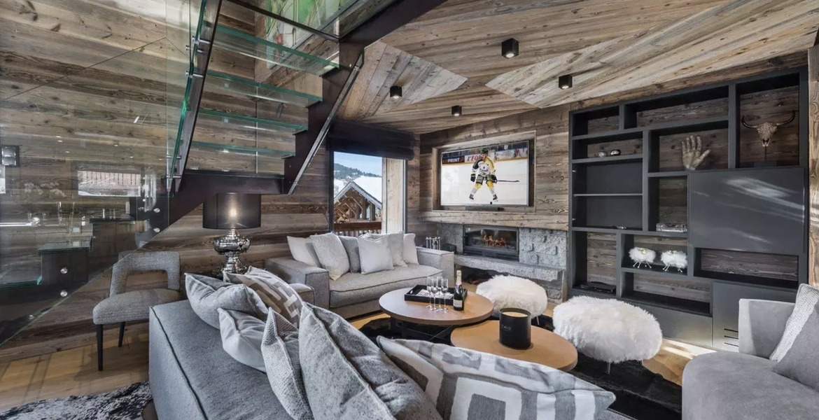 Chalet à louer à Megève - Centre