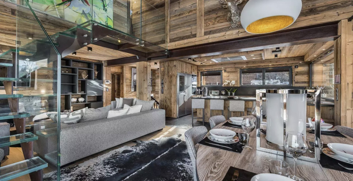 Chalet à louer à Megève - Centre