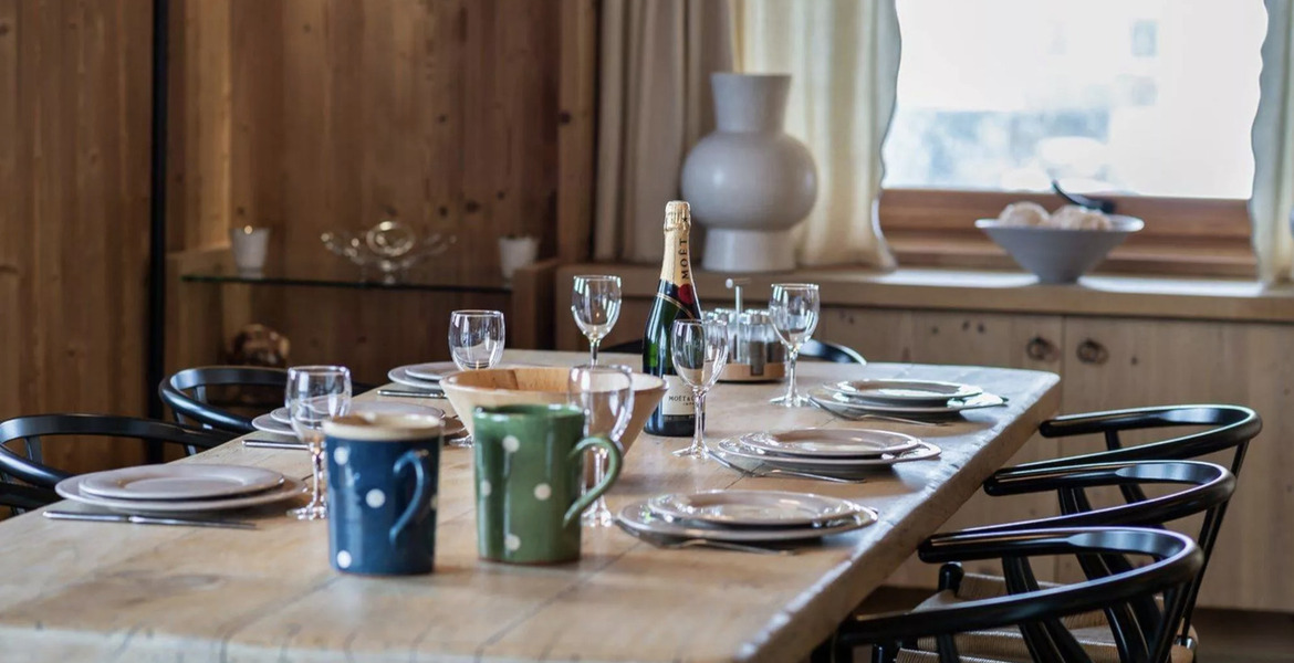 Chalet à louer à Megève - Centre