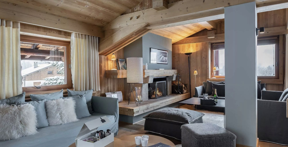 Chalet à louer à Megève - Centre