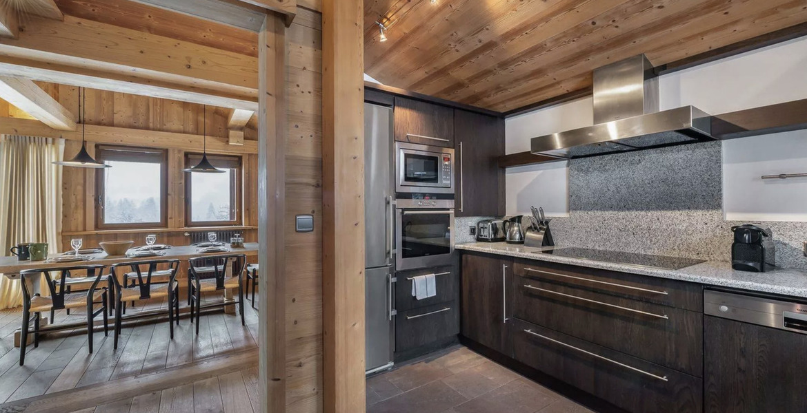 Chalet à louer à Megève - Centre