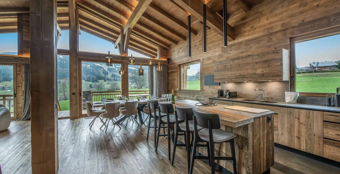 Chalet en alquiler en Megève - Combloux