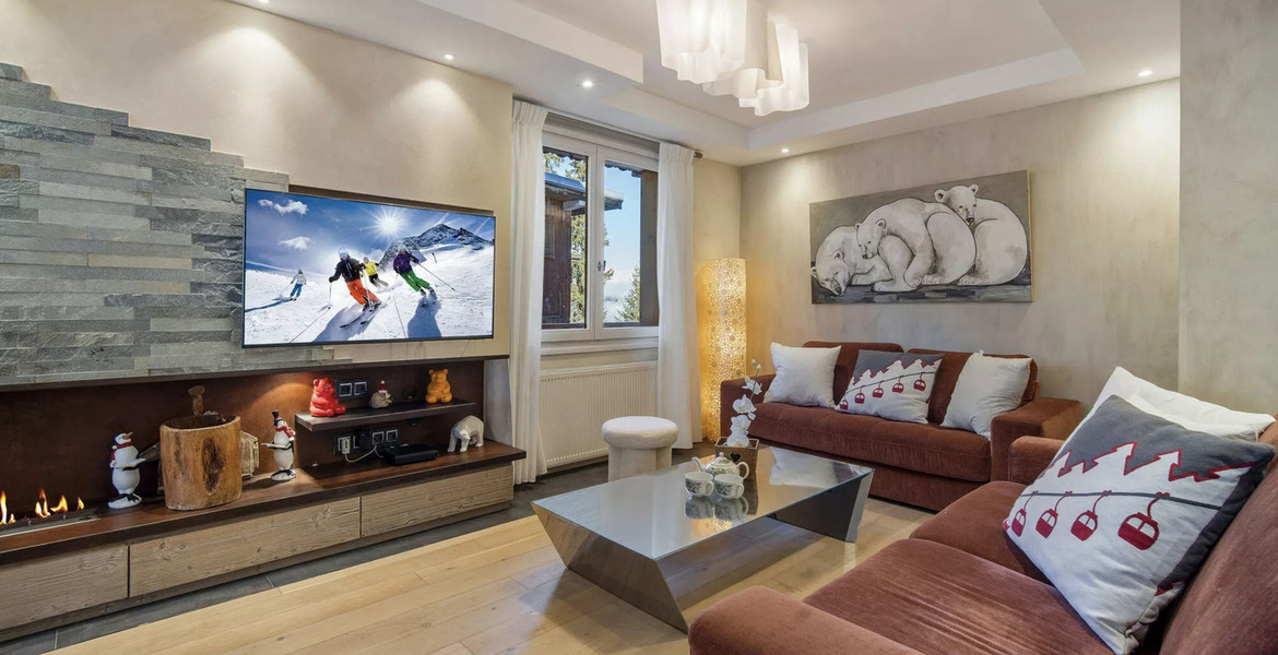 Este apartamento dúplex en La Croisette, Courchevel 1850 