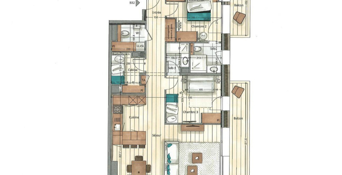 Apartamento en alquiler en Val d'isere