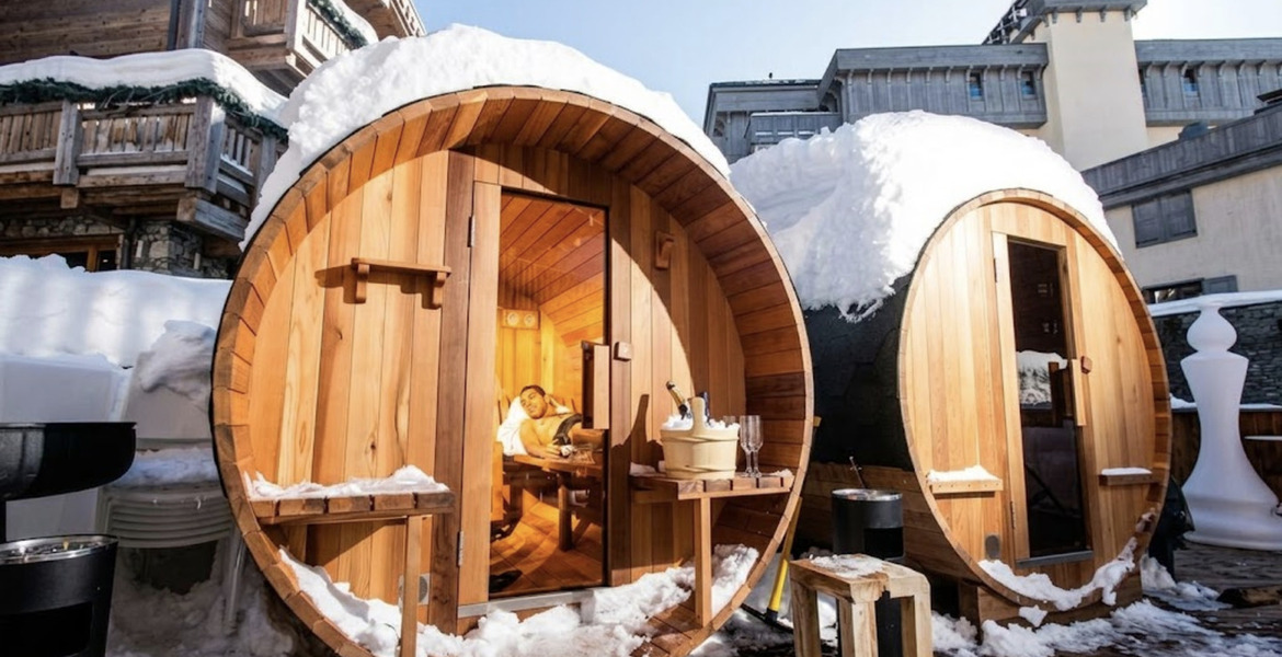 Moderna suite de un dormitorio en Courchevel 1850