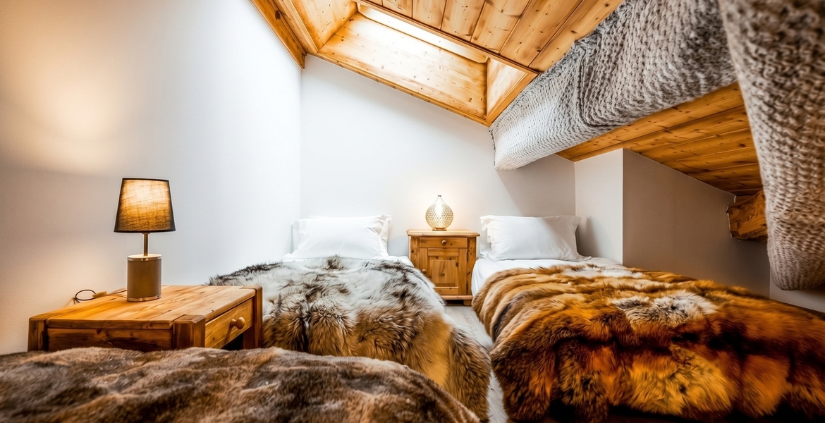 Appartement skis aux pieds à Courchevel 1850
