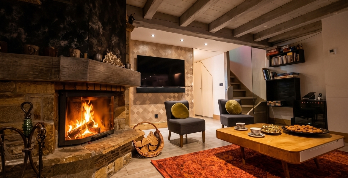 Appartement skis aux pieds à Courchevel 1850