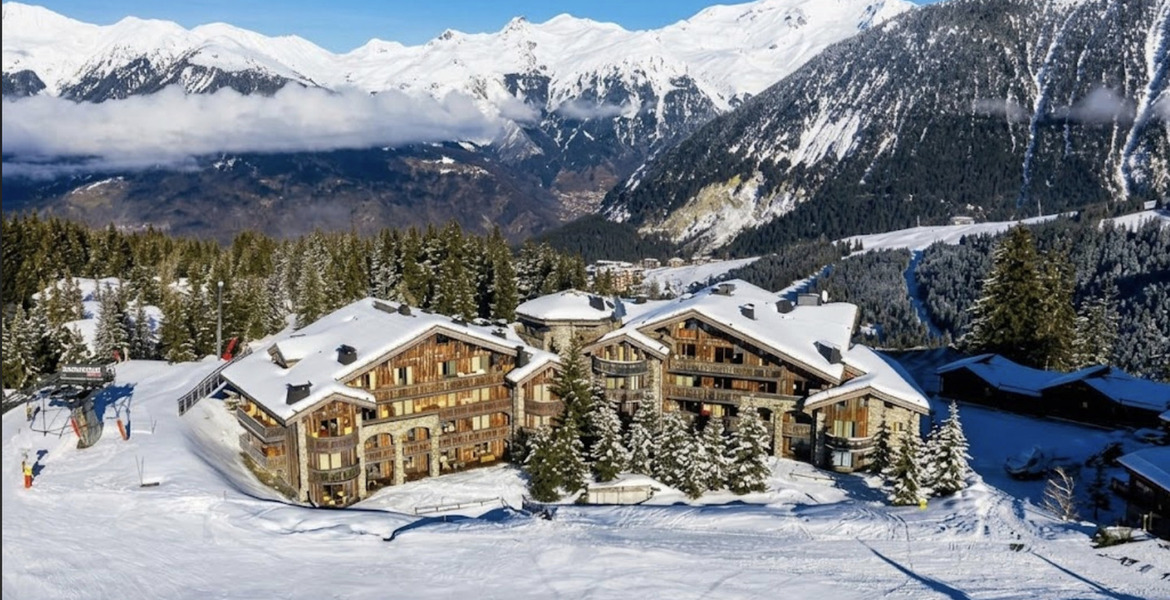Appartement skis aux pieds à Courchevel 1850