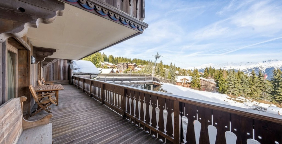 Appartement skis aux pieds à Courchevel 1850