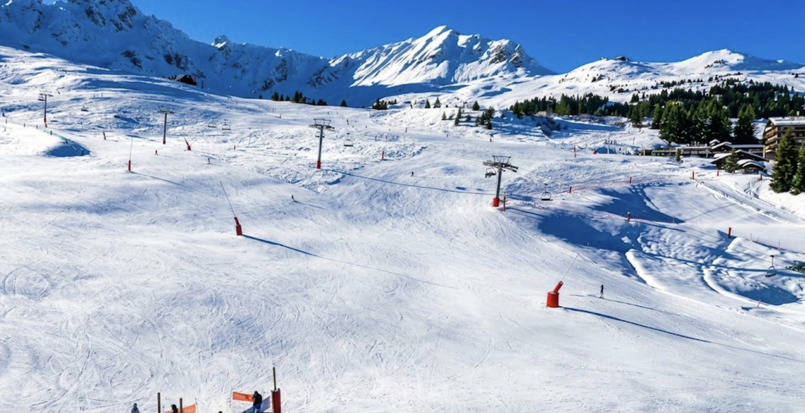 Appartement skis aux pieds à Courchevel 1850
