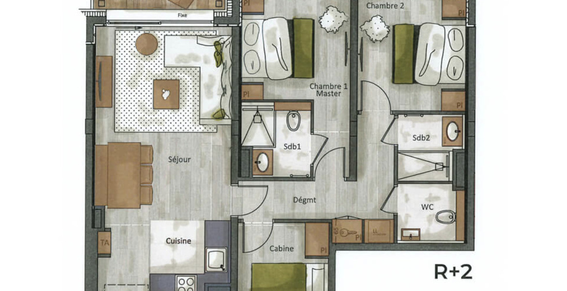 Apartment for rent in Courchevel 1650