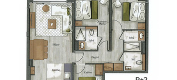 Apartment for rent in Courchevel 1650