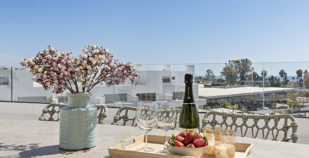 Apartment for rent in Cancelada Marbella
