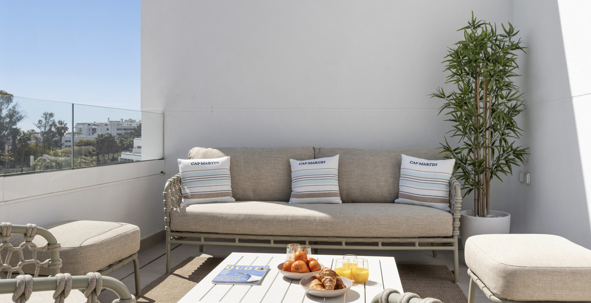Apartment for rent in Cancelada Marbella