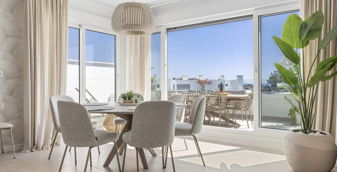 Apartment for rent in Cancelada Marbella