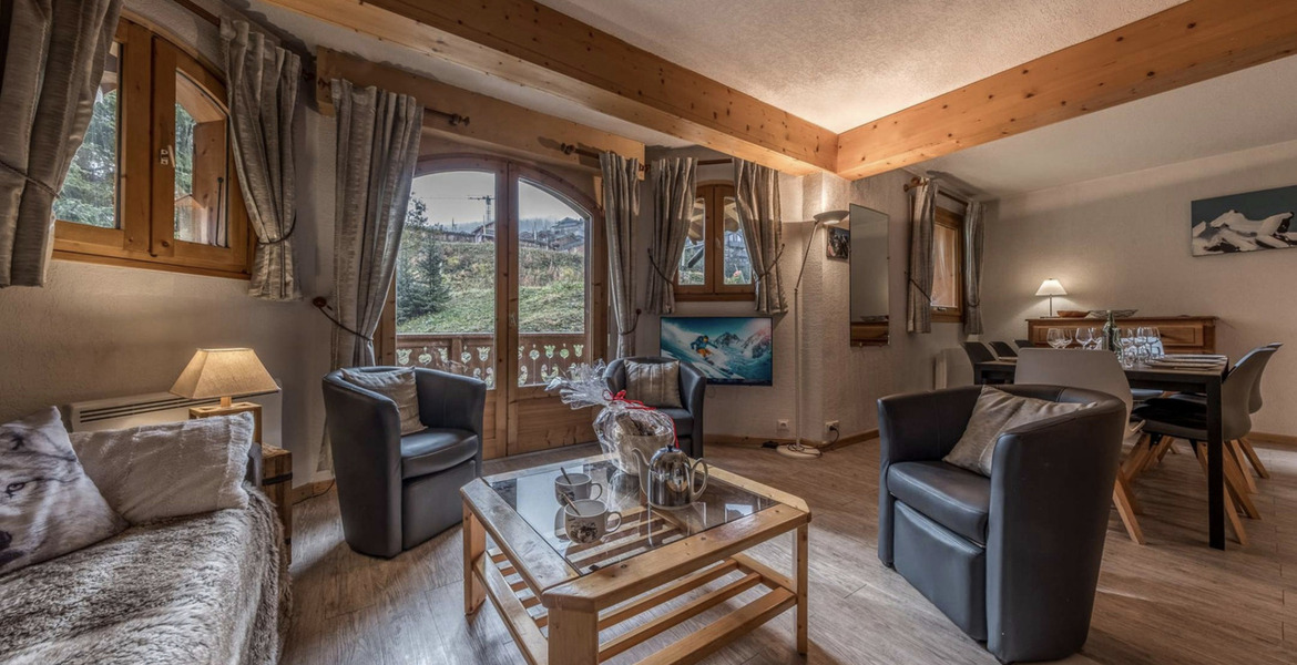 Duplex apartment for rental in Courchevel 1850