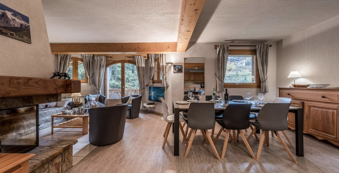 Duplex apartment for rental in Courchevel 1850