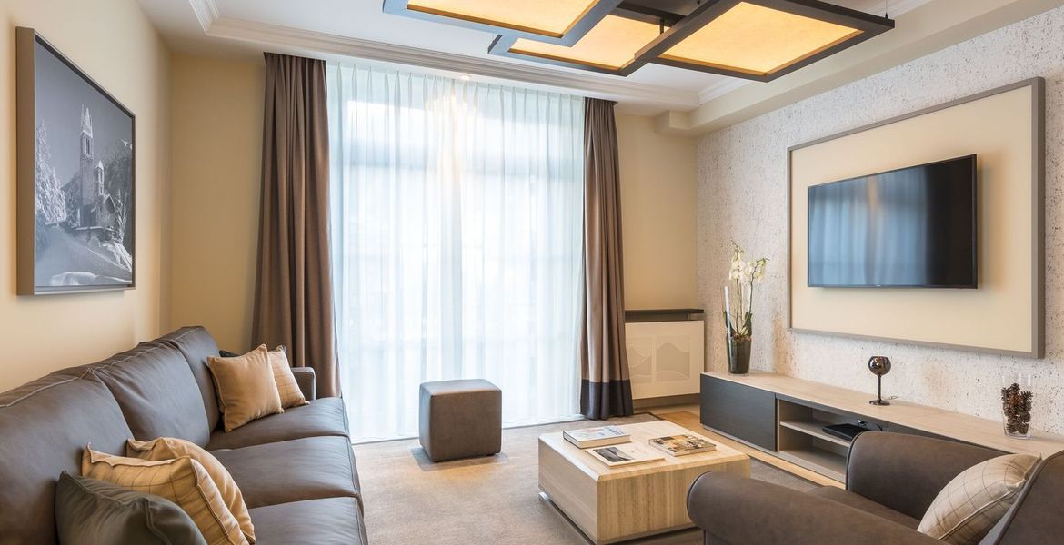 Apartment for rent in Sankt Moritz ski in ski out