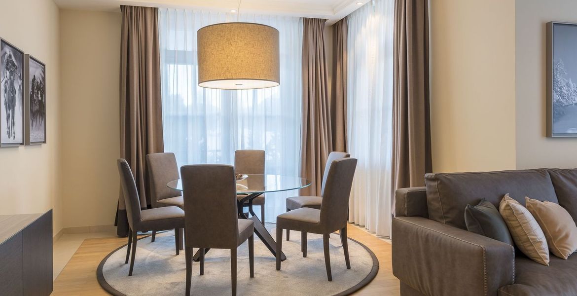 Apartment for rent in Sankt Moritz ski in ski out