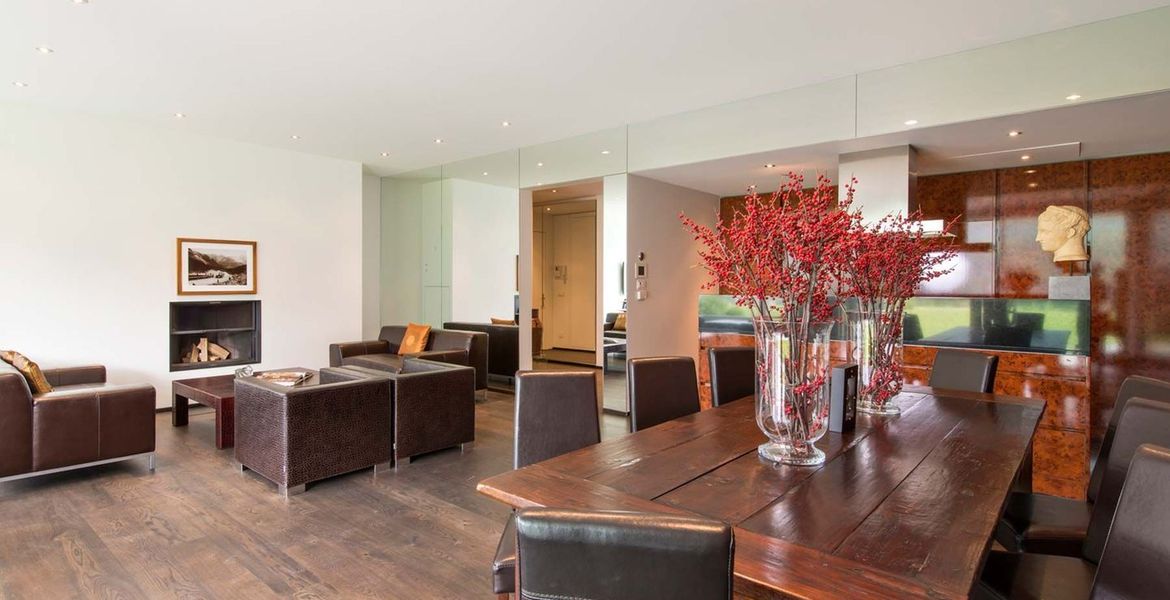 Appartement de style contemporain avec vue sur le lac