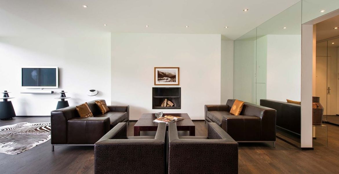 Appartement de style contemporain avec vue sur le lac