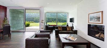 Appartement de style contemporain avec vue sur le lac