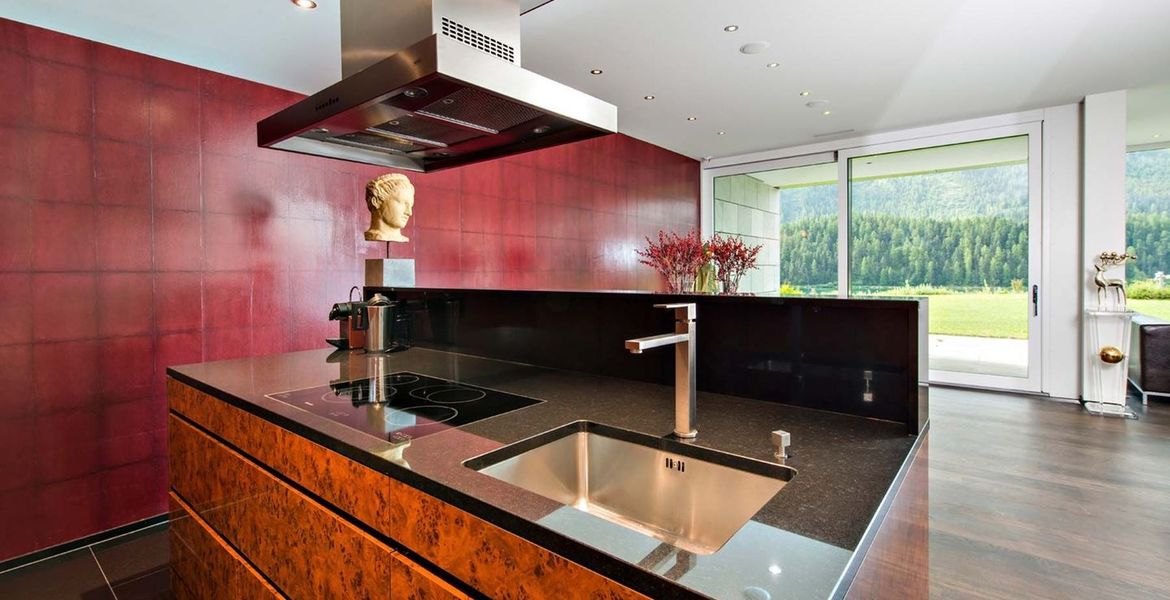 Appartement de style contemporain avec vue sur le lac