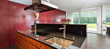 Appartement de style contemporain avec vue sur le lac