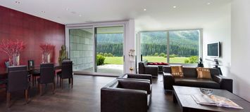 Appartement de style contemporain avec vue sur le lac