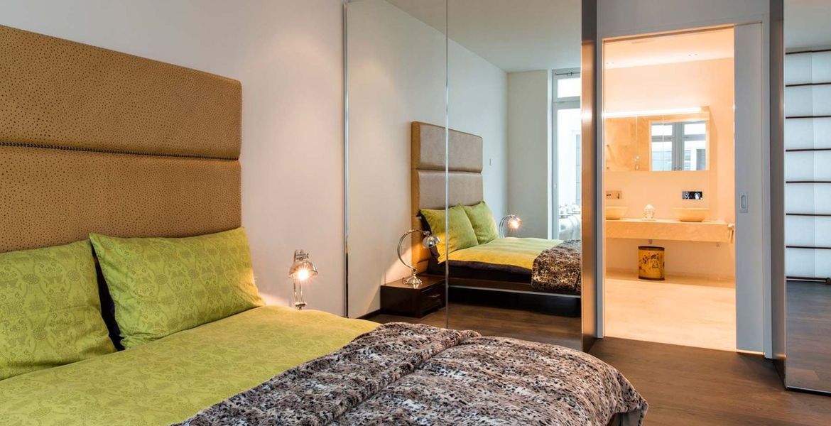 Appartement de style contemporain avec vue sur le lac