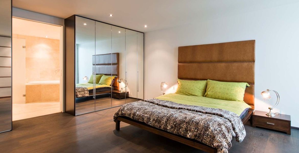 Appartement de style contemporain avec vue sur le lac