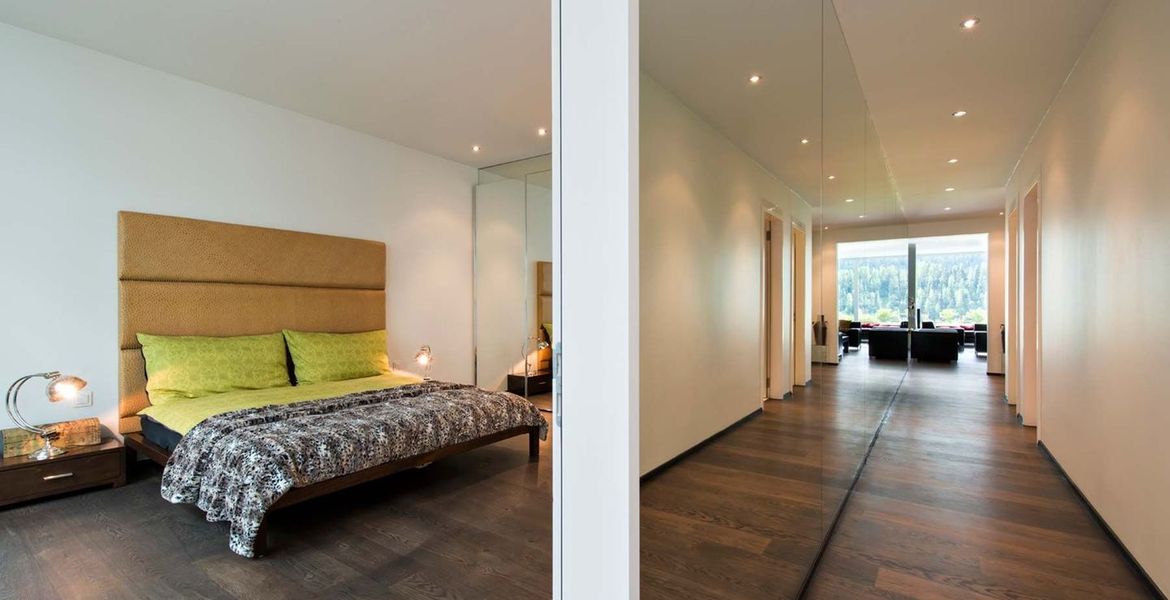 Appartement de style contemporain avec vue sur le lac