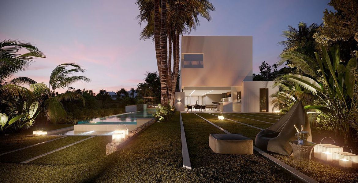 Villa moderna con estilo a estrenar