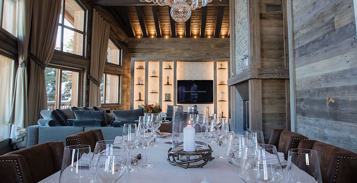 Chalet de luxe à louer à Courchevel 1850