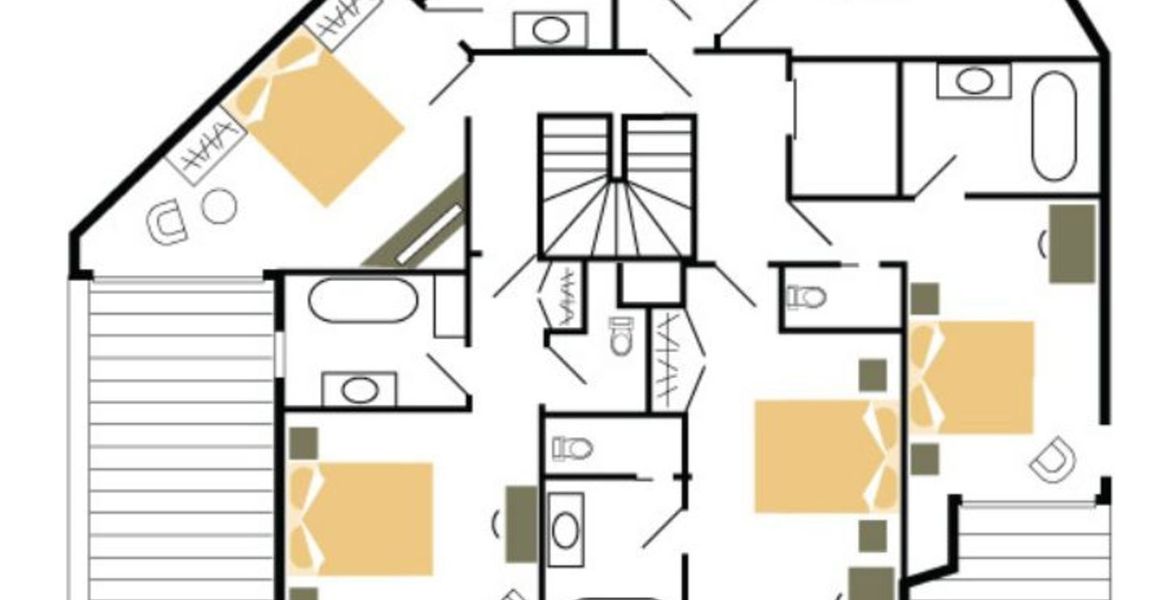 Chalet de luxe à louer à Courchevel 1850