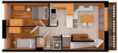 Appartement à Courchevel 1850