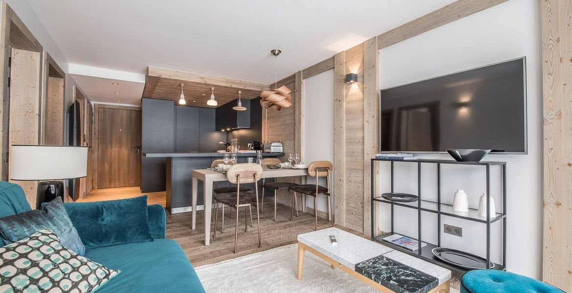 D'une surface de 54m² cet appartement en location