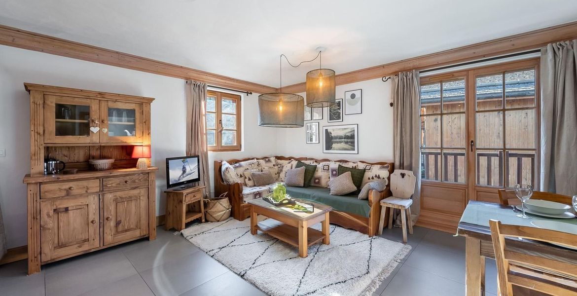 Appartement lumineux et chaleureux, en pleine nature