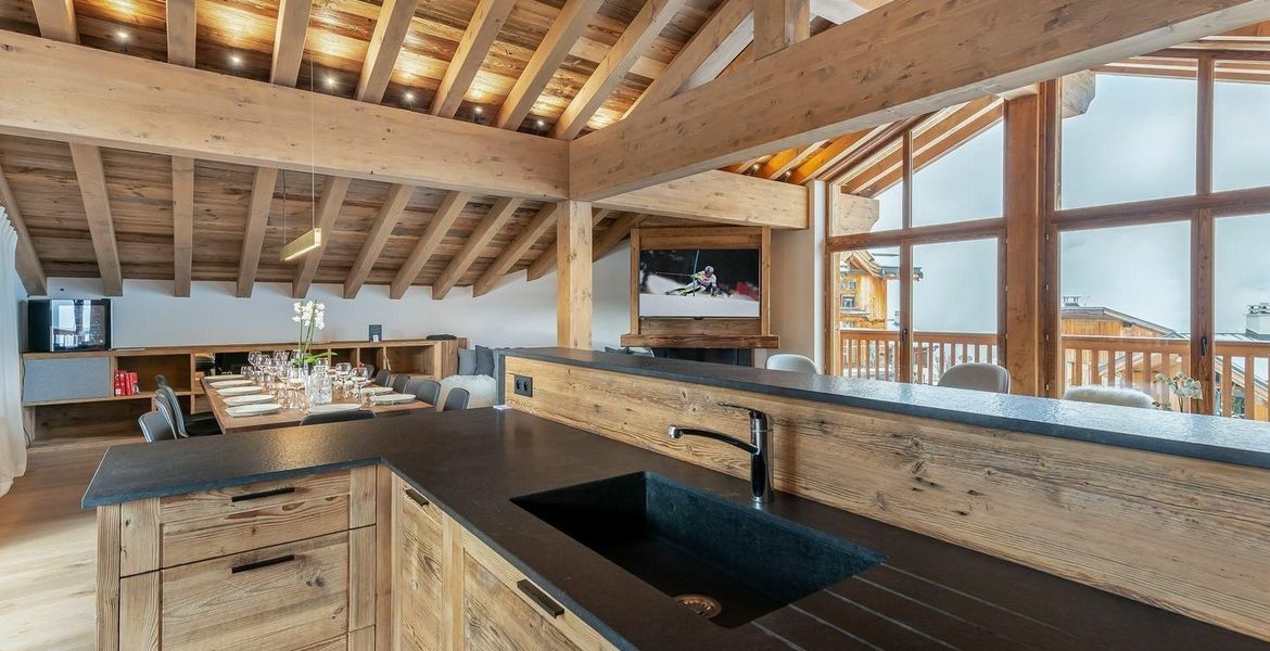 Location de chalet de luxe à Courchevel 1550 Village