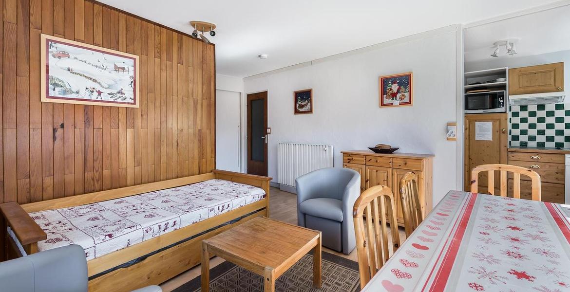 Квартира, в Куршевеле 1650 Морионд -- 44 м², 1 спальня