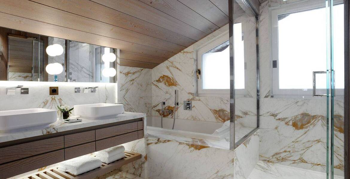 Apartamento ático dúplex en el centro de Courchevel 1850
