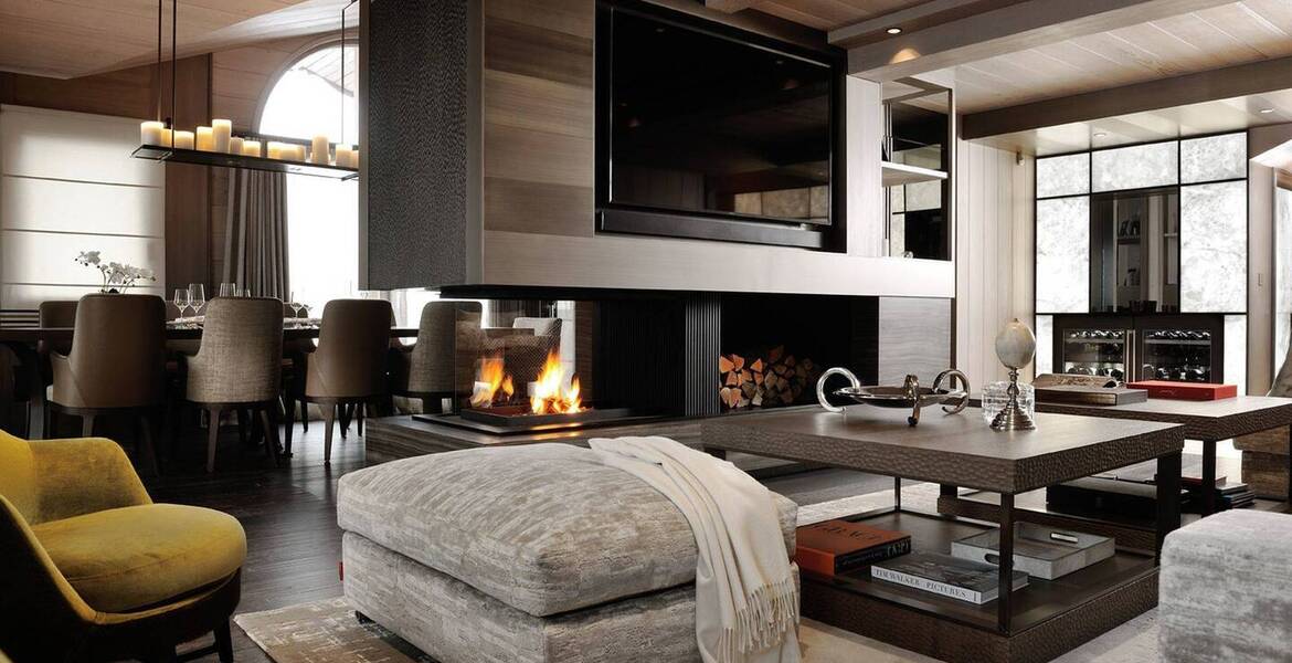 Apartamento ático dúplex en el centro de Courchevel 1850