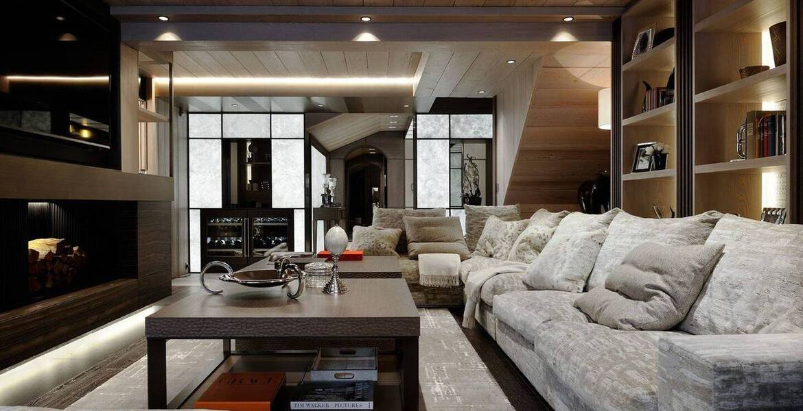 Apartamento ático dúplex en el centro de Courchevel 1850