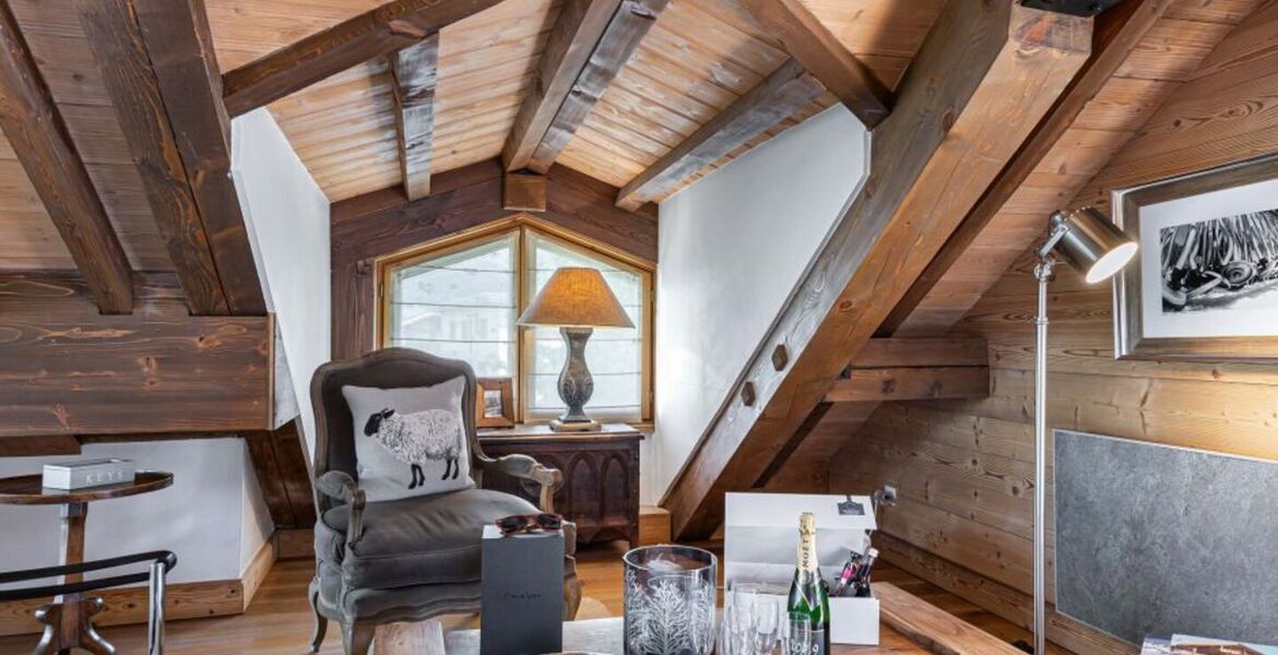 Просторная квартира в Куршевеле 1300 Le Praz в аренду